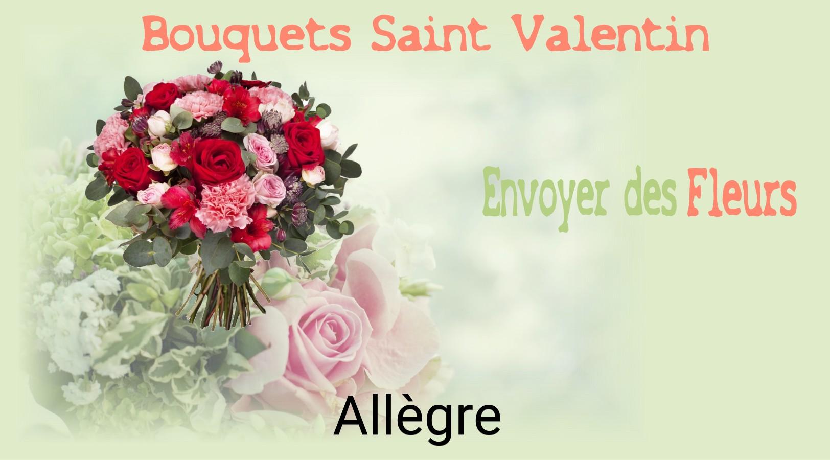Roses de Saint-Valentin livrées à Allègre